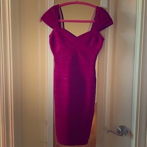 Authentic Herve lager dress! XS raspberry red!